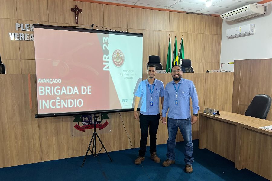 Servidores do Poder Legislativo participam de curso de capacitação de segurança do trabalho